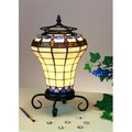 Legacy Lighting Legacy Lighting 1406AC-08T Serenity Lantern Stylish Accent Lamp- Gloss Black 1406AC-08T